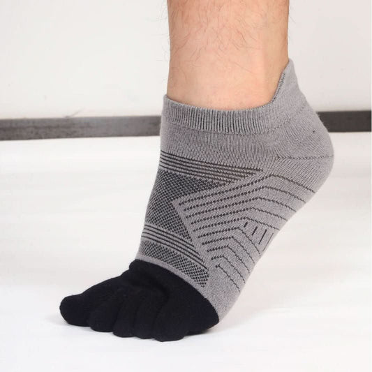 Wool Plush Toe Socks Men's Short Tube - Eshtree