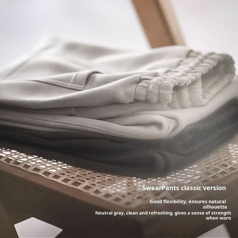 Workwear American Casual Air Layer Sweatpants Men - Eshtree