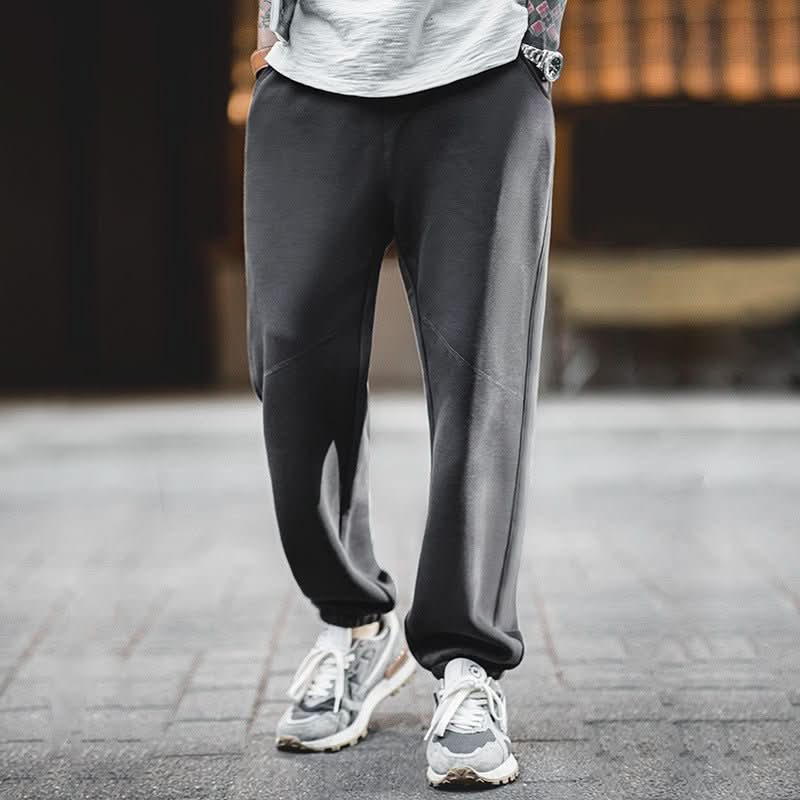 Workwear American Casual Air Layer Sweatpants Men - Eshtree