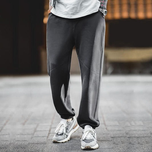 Workwear American Casual Air Layer Sweatpants Men - Eshtree