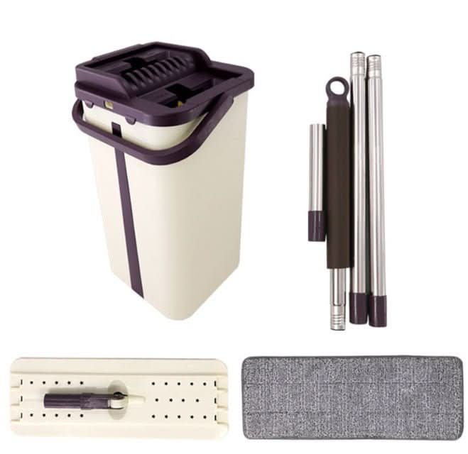 Wring Mop Bucket For Wash Floor Squeeze Lazy Mops Head Home For Cleaning Floors Wash House Cleaner Lightning Offers Kitchen Spin - Eshtree