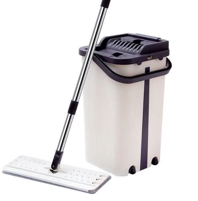 Wring Mop Bucket For Wash Floor Squeeze Lazy Mops Head Home For Cleaning Floors Wash House Cleaner Lightning Offers Kitchen Spin - Eshtree