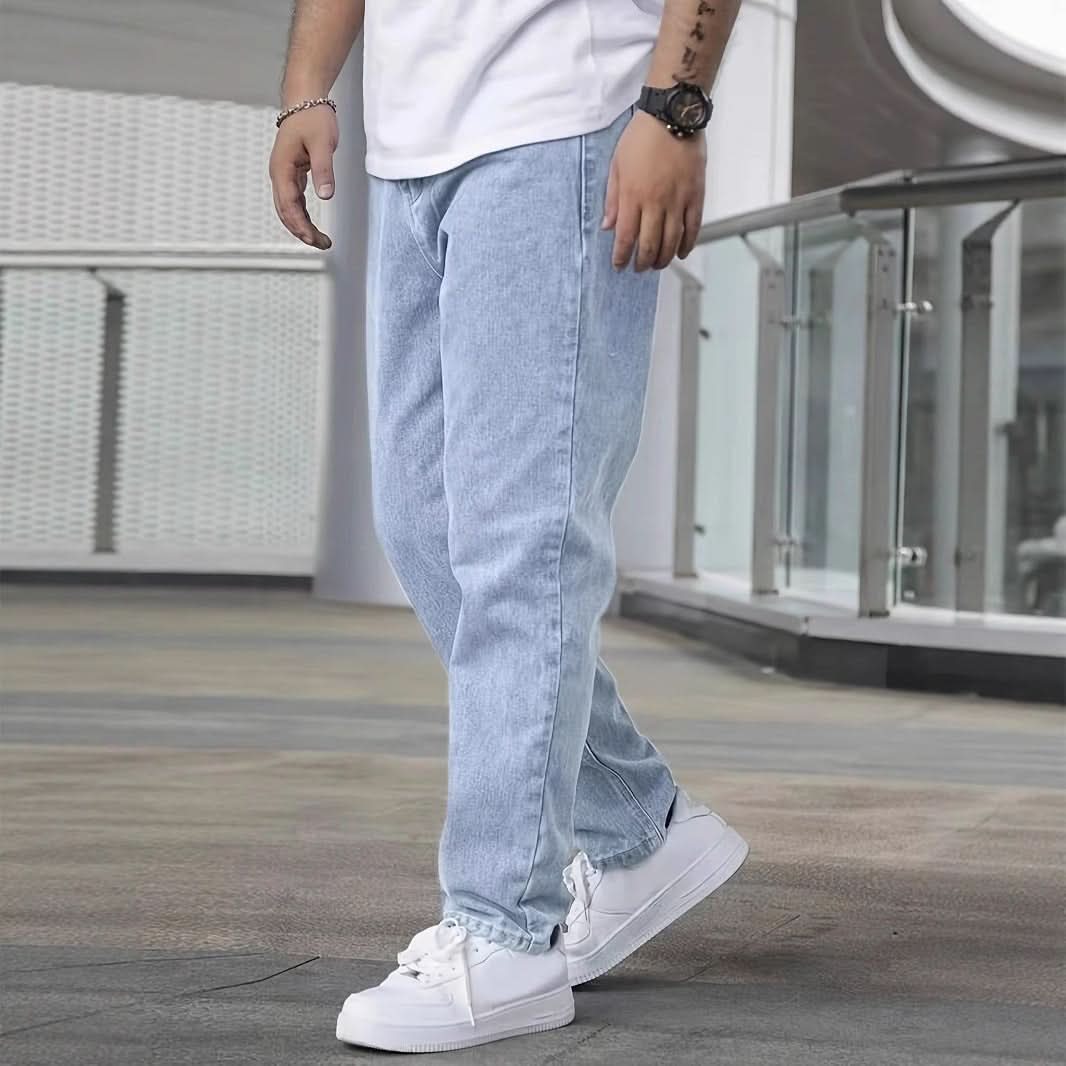 Youth Slim Jeans Men's Fashion Casual Men's Clothing - Eshtree