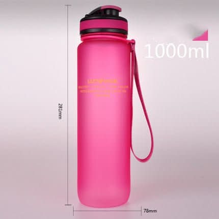 Youzhi Cup Plastic Water Cup Space Cup Large Capacity Outdoor Sports Water Bottle Portable Cup 1000ml - Eshtree