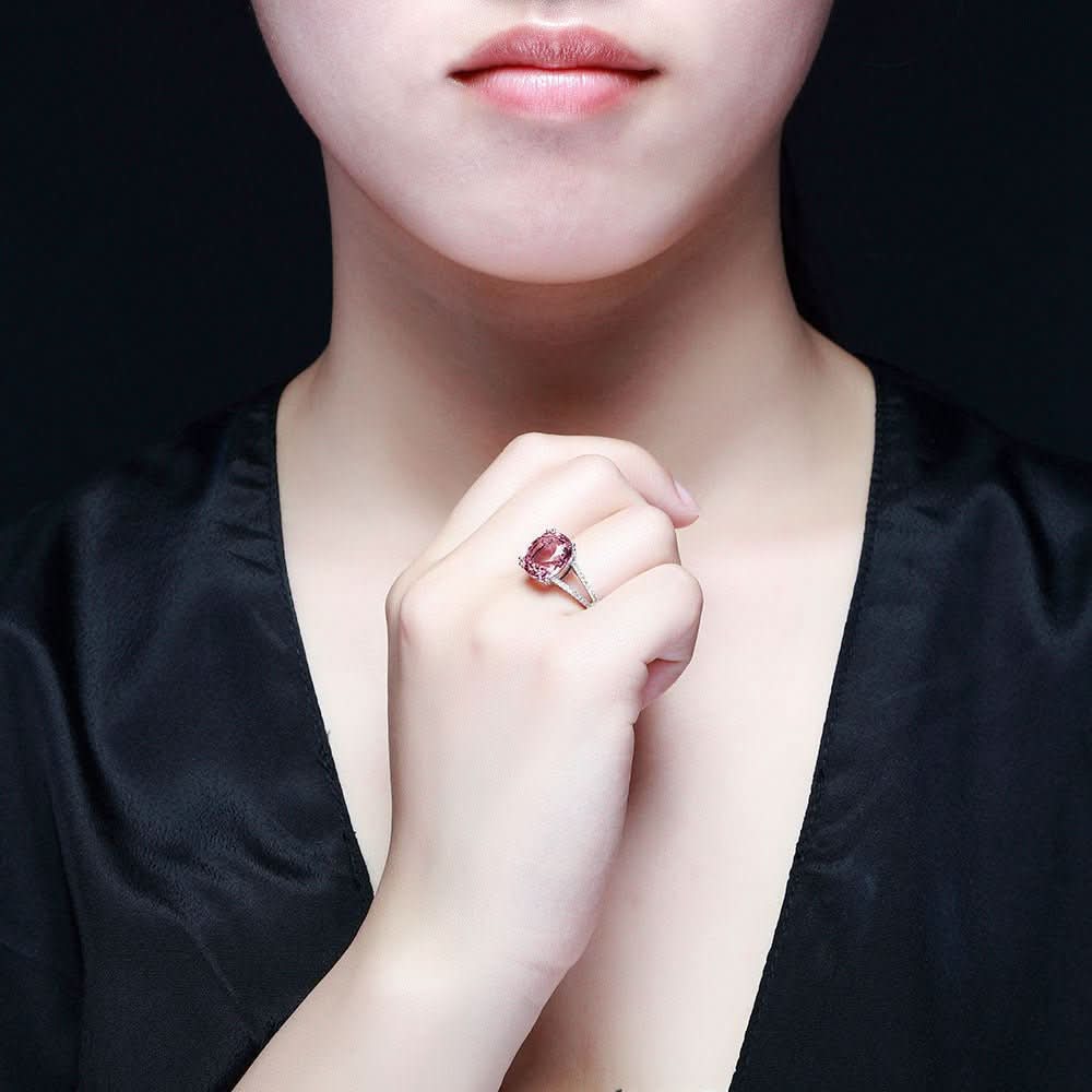 Zhen Rong New European And American Fashion Engagement Rings Inlaid - Eshtree